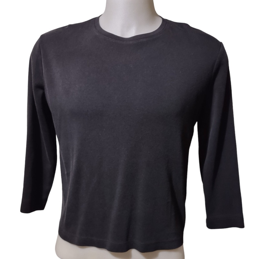 Lauren Ralph Lauren Sweater Women's XL Cotton Rayon Pullover Crew Neck Green